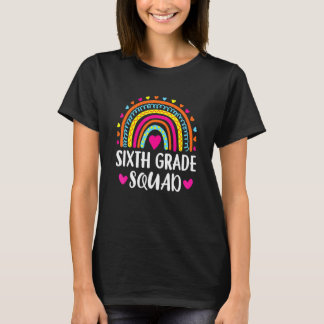 Sechste Klasse Squad Lehrer kehren zurück zur Schu T-Shirt