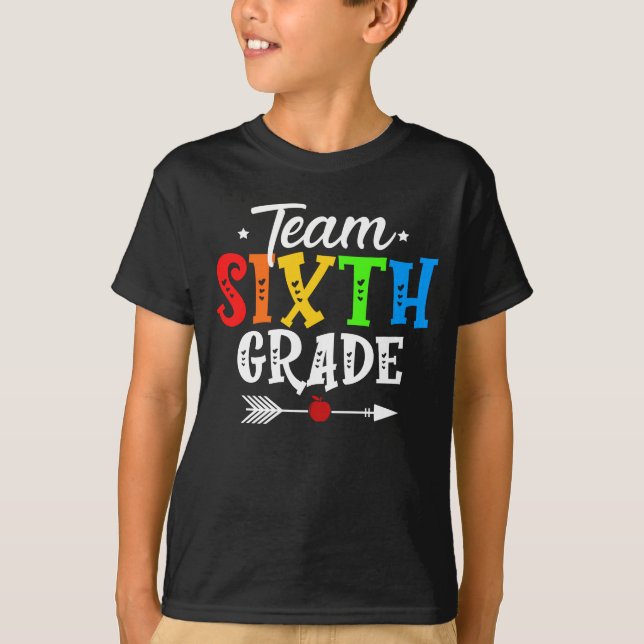 sechste Klasse T-Shirt (Vorderseite)