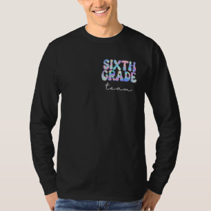 Sechste Klasse Team Groovy Zurück zur Schule Niedl T-Shirt