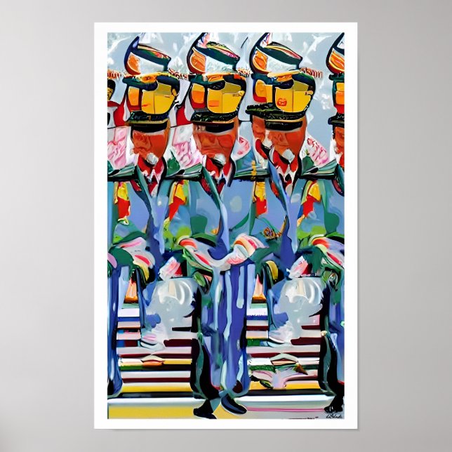 Sechsundsiebzig Trombone Poster (Vorne)