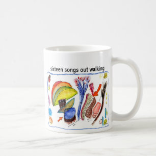 Sechzehn Lied-Tasse Tasse