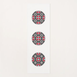 sechzehnte Kaleidoskop Art Yogamatte