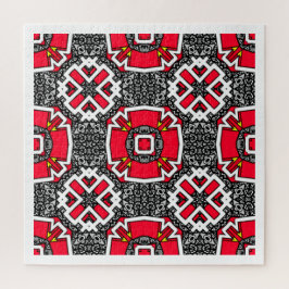 Sechzehntes Kaleidoskop Kunst sechs Puzzle