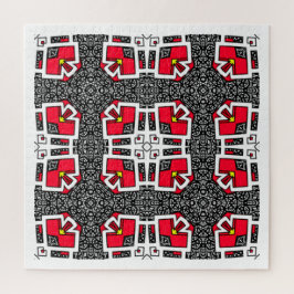 Sechzehntes Kaleidoskop-Kunst sechzehn Puzzle