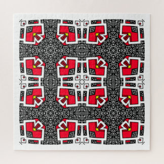 Sechzehntes Kaleidoskop-Kunst sechzehn Puzzle