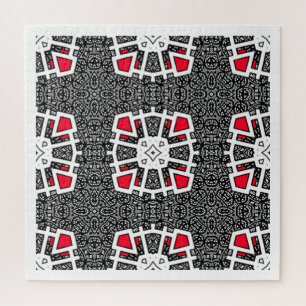 Sechzehntes Kaleidoskop-Kunst siebzehn Puzzle