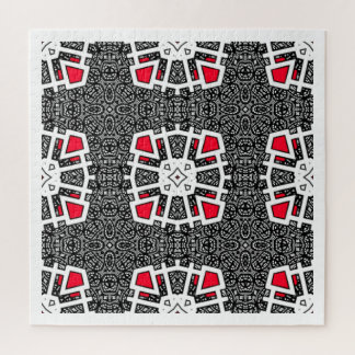 Sechzehntes Kaleidoskop-Kunst siebzehn Puzzle