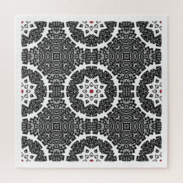 Sechzehntes Kaleidoskop Kunst zwölf Puzzle (Vertikal)