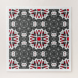 Sechzehntes Kaleidoskop-Kunstwerk neun Puzzle