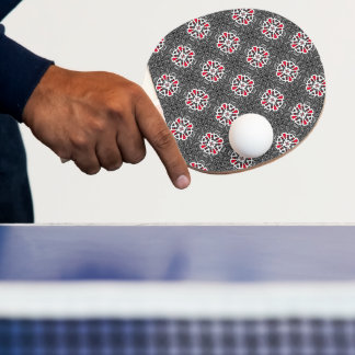 Sechzehntes Volumen Kaleidoskop Kunst eins Tischtennis Schläger