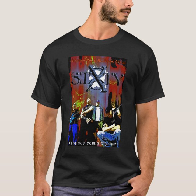Sechzig 8 Plakat-Shirt T-Shirt (Vorderseite)