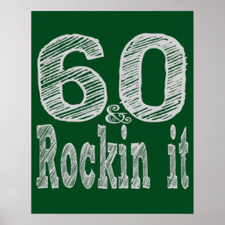 Sechzig und Rockin It Poster