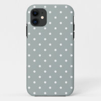 Sechziger reden grauen Tupfen iPhone 5/5S Kasten