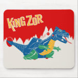 Sechzigerjahre König Zor Mousepad<br><div class="desc">Kasten Art. Sechzigerjahre Königs Zor.</div>