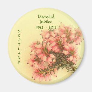 Sechzigjähriges Jubliäum 1952 - Schottland 2012 Magnet