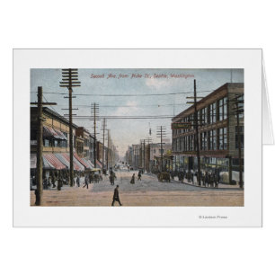 Second Ave View von der Pike Street