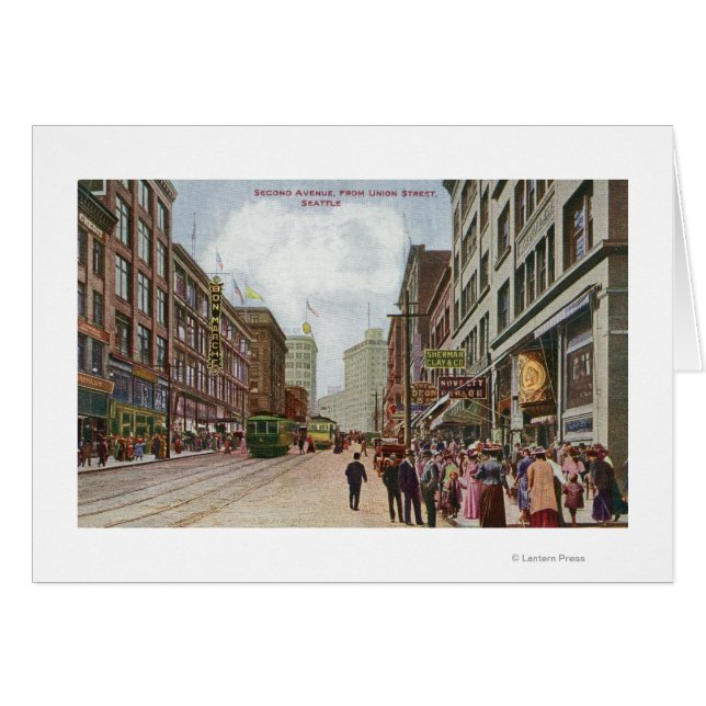 Second Avenue View von der Gewerkschaft Street (Vorderseite (Horizontal))