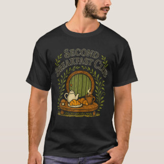 Second Breakfast Club Retro Cottagecore Brunch T-Shirt