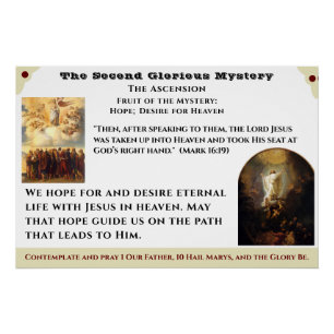 Second Glorious Mystery Poster