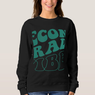 Second Grade Vibes 2. Klasse Team Retro 1. Schulta Sweatshirt