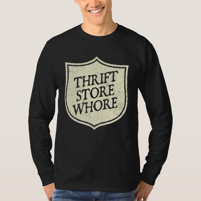 Second-Hand-Laden  Second-Hand-Kauf  Schnäppchenjä T-Shirt (Vorderseite)
