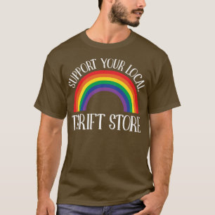 Second-Hand-Laden Unterstützen Sie Ihren Lokalen S T-Shirt