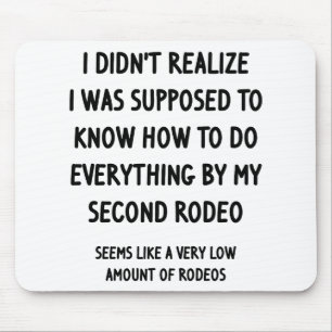 Second Rodeo Mousepad