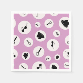 Secret Agent Party Serviette