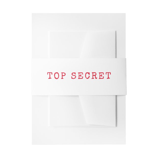 Secret Agent Spy Bly Band (Vorderseite Beispiel)