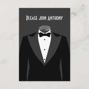 Secret Agent Themed Birthday Party Einladung