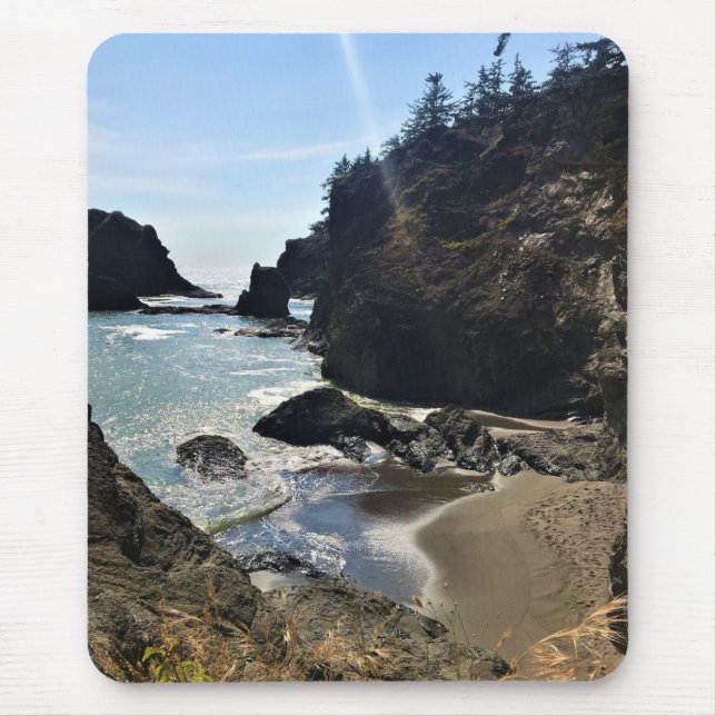 Secret Beach, Samuel H. Boardman, Oregon Mousepad (Vorne)
