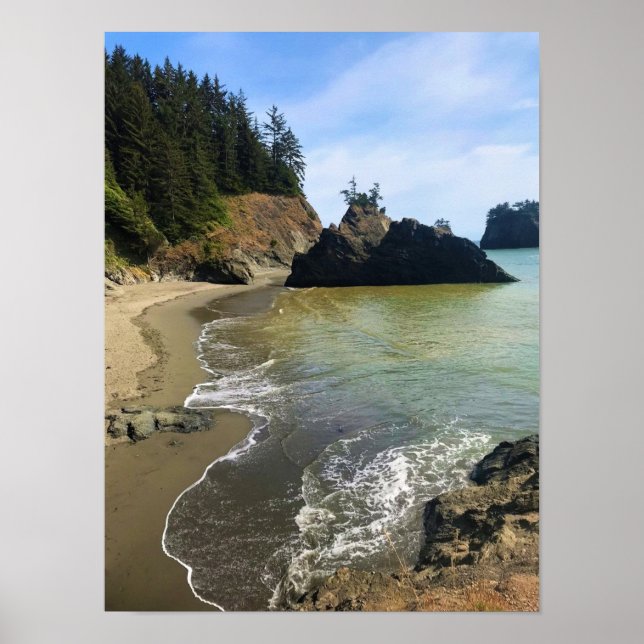 Secret Beach, Samuel H. Boardman, Oregon Poster (Vorne)