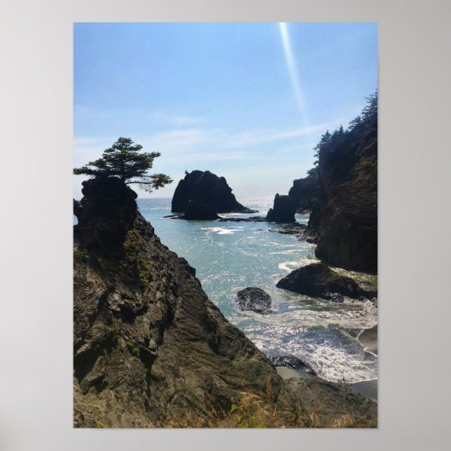 Secret Beach, Samuel H. Boardman, Oregon Poster (Vorne)