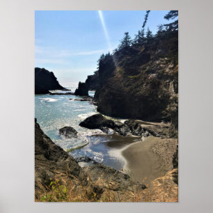 Secret Beach, Samuel H. Boardman, Oregon Poster