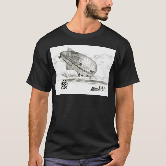 Secret Diary Of Roald Amundsen. T-Shirt (Vorderseite)