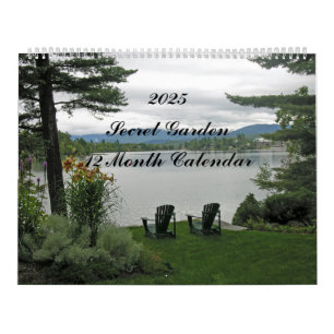 Secret Garden 12 Monate Blume Kalender