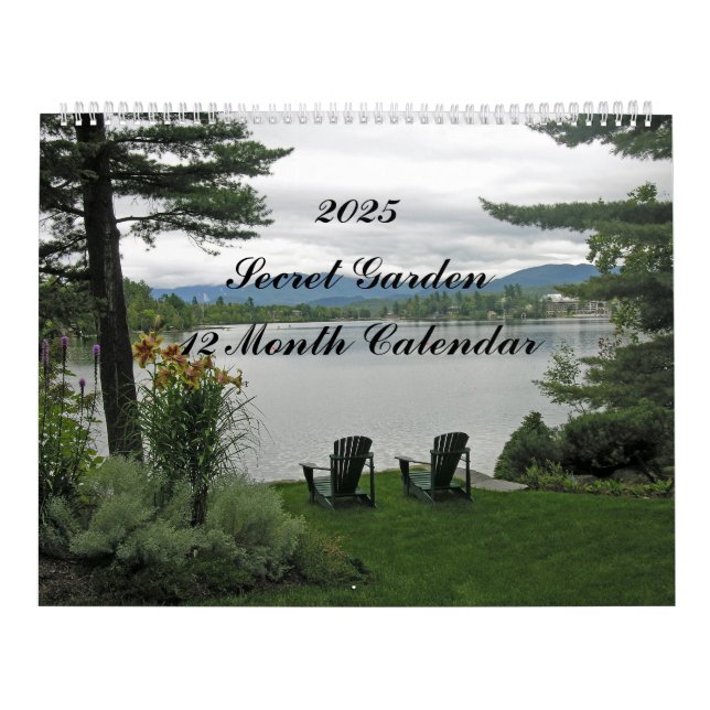 Secret Garden 12 Monate Blume Kalender (Titelbild)