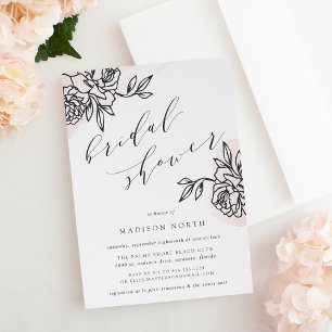 Secret Garden Bridal Dusche Einladung