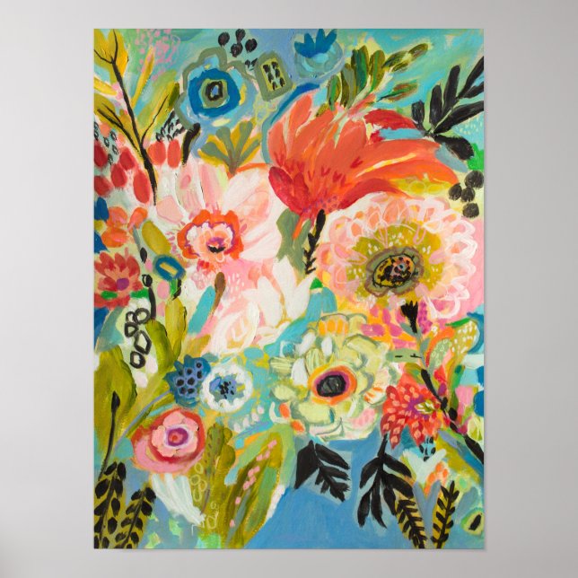 Secret Garden Floral III Poster (Vorne)