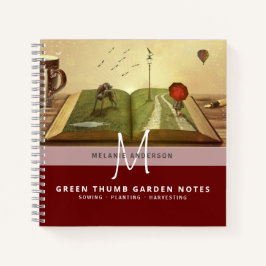 Secret Garden Green Thumb Gardeners Journal Notizbuch