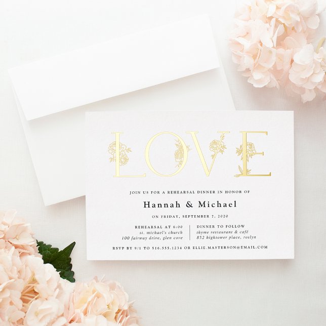 Secret Garden LIEBE Probe Abendessen Folieneinladung (Von Creator hochgeladen)