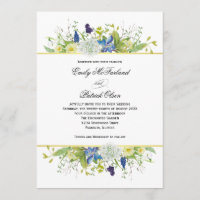 Secret Garden Rustikale Wildblumen Hochzeit