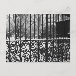 Secret Garden Upper West Side New York City NYC Postkarte