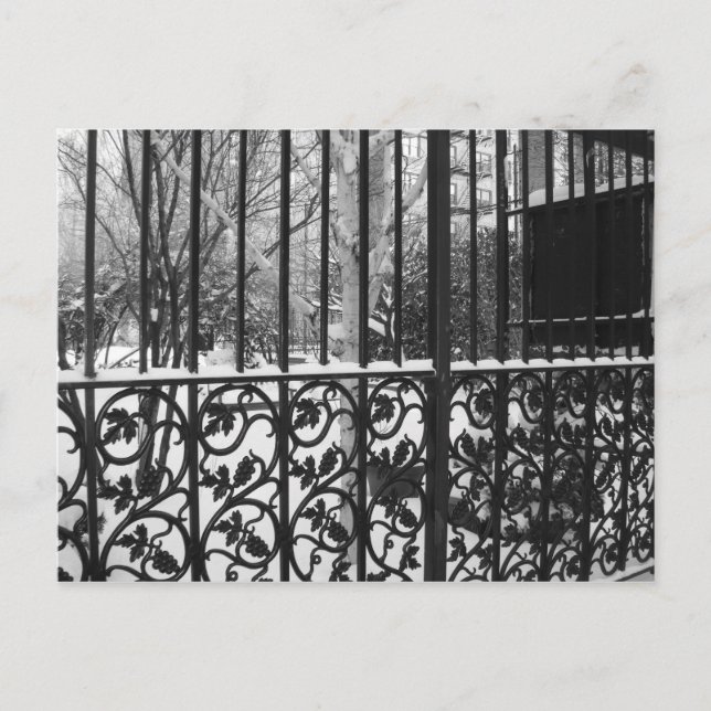 Secret Garden Upper West Side New York City NYC Postkarte (Vorderseite)