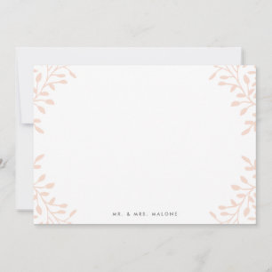 Secret Garden Wedding Stationery Mitteilungskarte