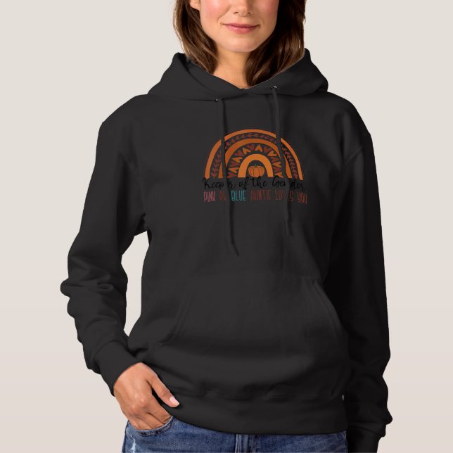 Secret Gender Keeper Of The Gender Reveal Hallowee Hoodie (Vorderseite)