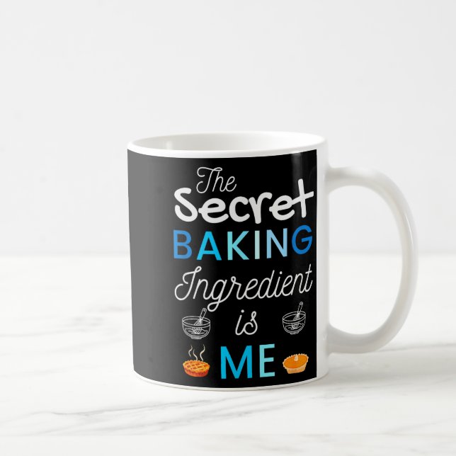 Secret Ingredient Is Me Funny Retro Cooking Baking Kaffeetasse (Rechts)