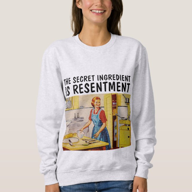SECRET INGREDIENT IS RESENTMENT RETRO T - SHIRT (Vorderseite)