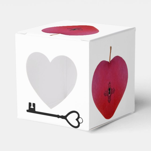 Secret Liebe Apple Geschenkschachtel (Vorderseite)