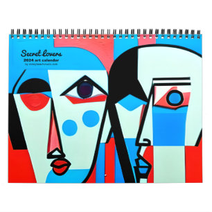 Secret Lovers Art Calendar Kalender